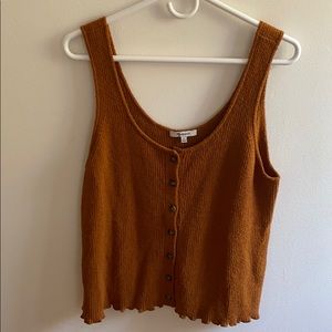 Madewell knitted tank top